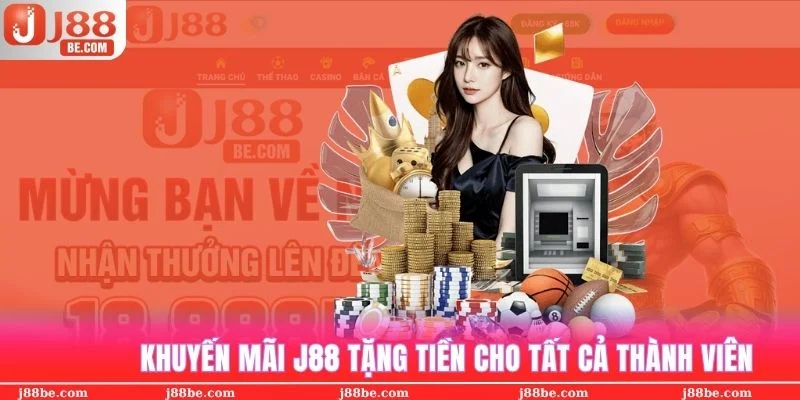 Tham gia khuyến mãi J88 , khách hàng luôn được hưởng nhiều quyền lợi